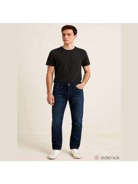 AG Adriano Goldschmied Matchbox Jeans Men's 29 Slim Straight Dark Wash Denim
